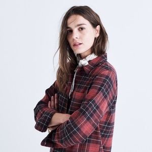 Flannel Slim Ex-BF Shirt in Winslow Plaid